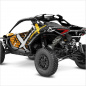 Preview: X-Design Orange M Version for Can-Am Maverick R 2 Doors